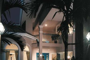 Exterior - Front Elevation 3 for Mediterranean House Plan #930-50 - 4 bed, 3.5 bath