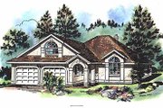 Ranch Style House Plan - 3 Beds 2 Baths 2030 Sq/Ft Plan #18-131 