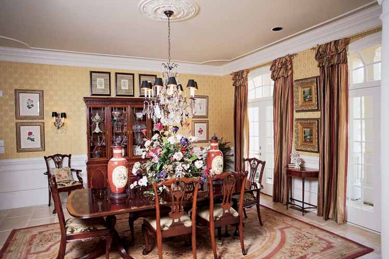Dream House Plan - Interior - Dining Room for Country House Plan #54-183 - 4 bed, 3.5 bath