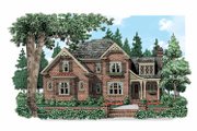 Country Style House Plan - 5 Beds 4.5 Baths 3243 Sq/Ft Plan #927-519 