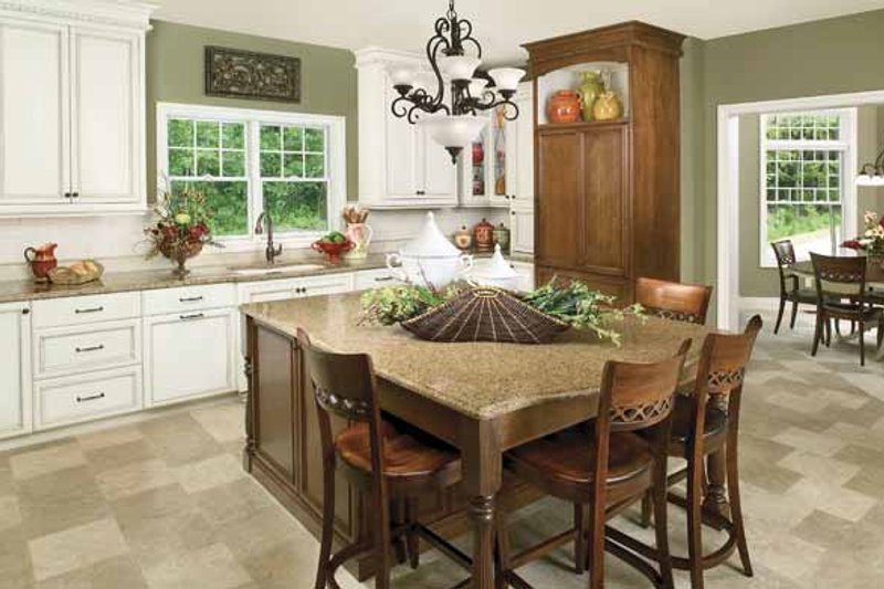 Home Plan - Interior - Kitchen for Victorian House Plan #928-35 - 4 bed, 4 bath