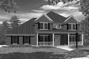 Victorian Style House Plan - 4 Beds 2.5 Baths 2798 Sq/Ft Plan #48-800 