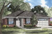Ranch Style House Plan - 3 Beds 2 Baths 1106 Sq/Ft Plan #17-3063 