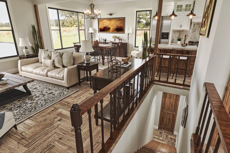 House Blueprint - Interior - Other 1 for Cottage House Plan #54-596 - 3 bed, 2 bath