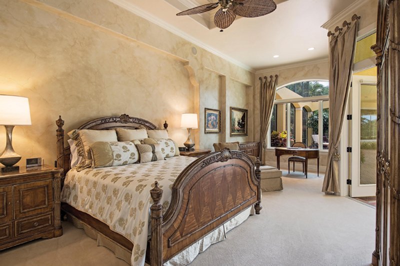 Dream House Plan - Interior - Master Bedroom for Mediterranean House Plan #930-413 - 4 bed, 4.5 bath