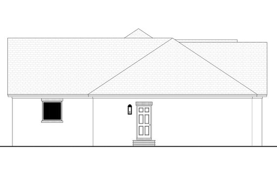 Exterior - Other Elevation for Farmhouse House Plan #430-240 - 3 bed, 2 bath