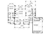 Colonial Style House Plan - 3 Beds 3 Baths 2923 Sq/Ft Plan #930-228 