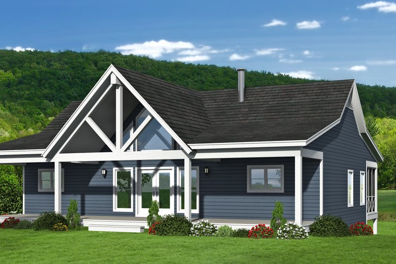 Home Plan - Country Exterior - Front Elevation Plan #932-310
