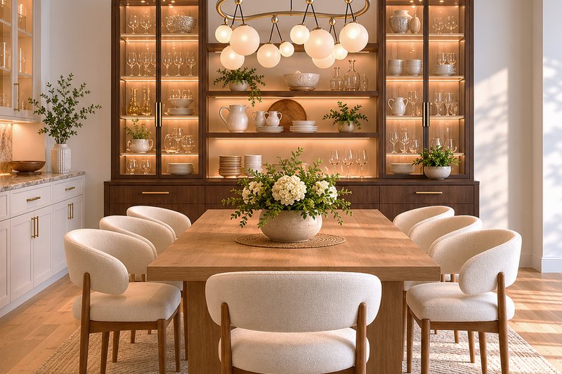 Dream House Plan - Interior - Dining Room for Farmhouse House Plan #928-434 - 4 bed, 3.5 bath