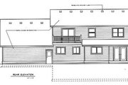 Colonial Style House Plan - 3 Beds 2.5 Baths 1986 Sq/Ft Plan #100-225 