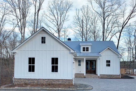 Exterior - Front Elevation 4 for Farmhouse House Plan #437-97 - 3 bed, 3.5 bath