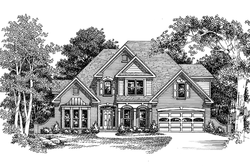 Home Plan - Exterior - Front Elevation 3 for Traditional House Plan #927-115 - 3 bed, 2.5 bath