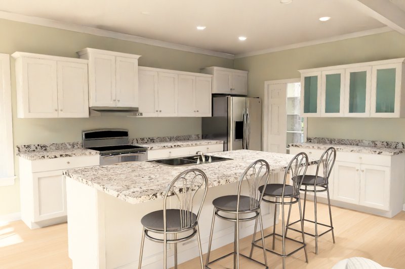 Dream House Plan - Interior - Kitchen for Farmhouse House Plan #513-2482 - 3 bed, 2.5 bath
