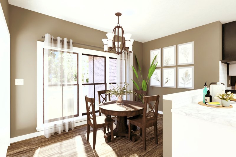 Dream House Plan - Interior - Kitchen 1 for Farmhouse House Plan #44-287 - 3 bed, 2 bath
