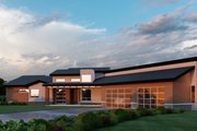 Contemporary Style House Plan - 5 Beds 4 Baths 4762 Sq/Ft Plan #112-225 