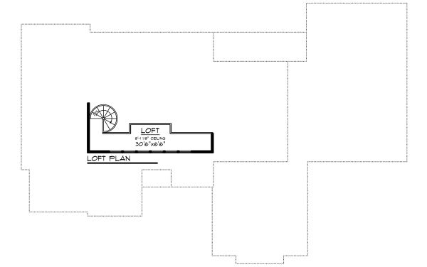 Dream House Plan - Craftsman Floor Plan - Upper Floor Plan #70-1486