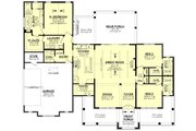 Farmhouse Style House Plan - 3 Beds 3.5 Baths 2143 Sq/Ft Plan #430-426 Floor 