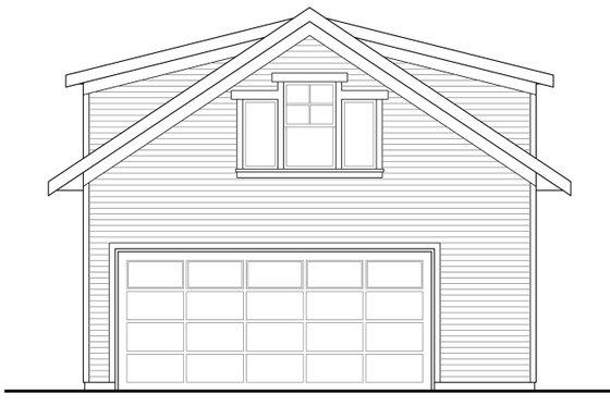 Exterior - Other Elevation 2 for Traditional House Plan #124-977 - 3 bed, 4 bath