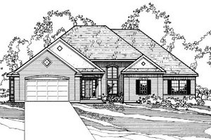 Traditional Exterior - Front Elevation Plan #31-116