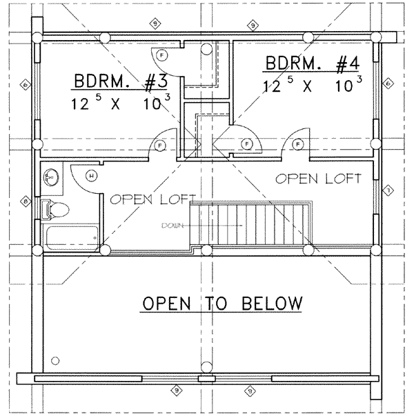 Log Floor Plan - Other Floor Plan #117-413