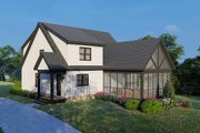 Country Style House Plan - 4 Beds 3.5 Baths 3325 Sq/Ft Plan #932-1227 Exterior 