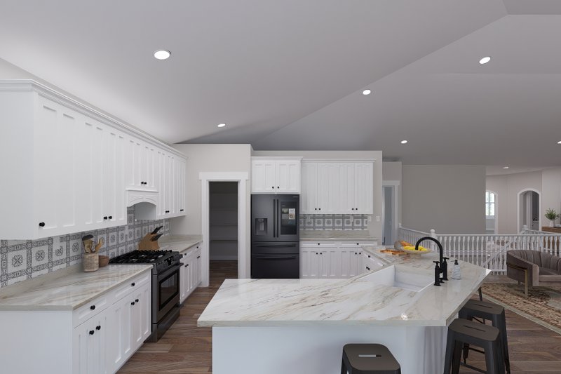 Home Plan - Interior - Kitchen 1 for Craftsman House Plan #1060-503 - 2 bed, 2 bath