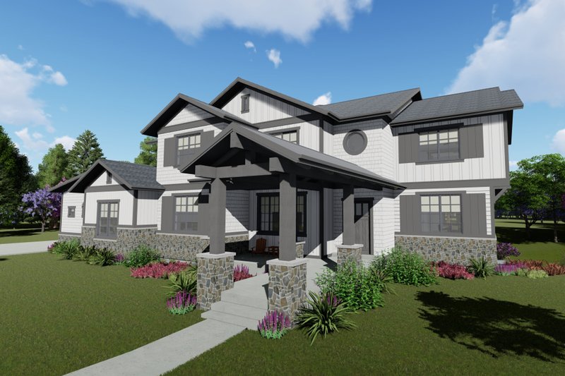 Dream House Plan - Right Front