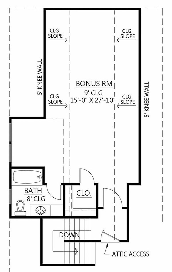 Dream House Plan - Optional Bonus
