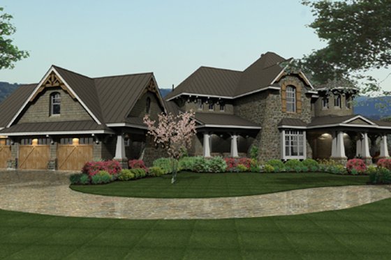 Photo 8 for Craftsman House Plan #120-173 - 4 bed, 4 bath
