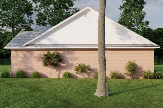 Exterior - Other Elevation 1 for Traditional House Plan #17-2511 - 4 bed, 2 bath