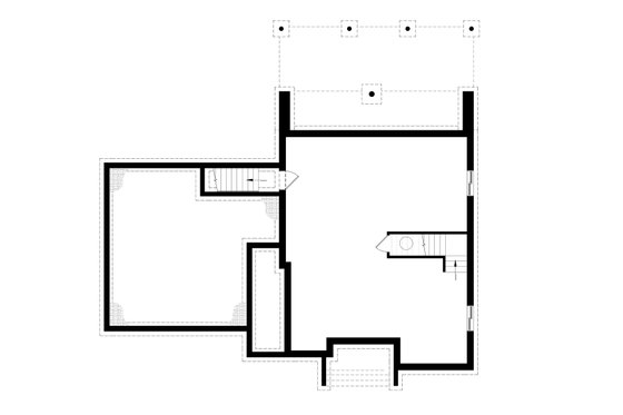 Unfinished Basement Foundation