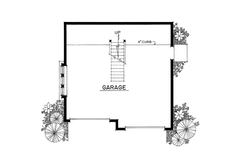 House Blueprint - Floor Plan - Main Floor for Victorian House Plan #1016-85, 0 bath