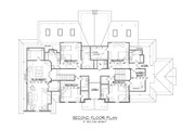 European Style House Plan - 5 Beds 5.5 Baths 4792 Sq/Ft Plan #1054-76 