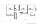 Country Style House Plan - 4 Beds 2.5 Baths 2518 Sq/Ft Plan #57-539 