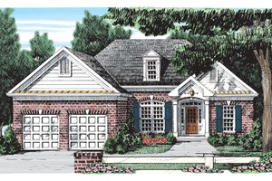 Ranch Exterior - Front Elevation Plan #927-226