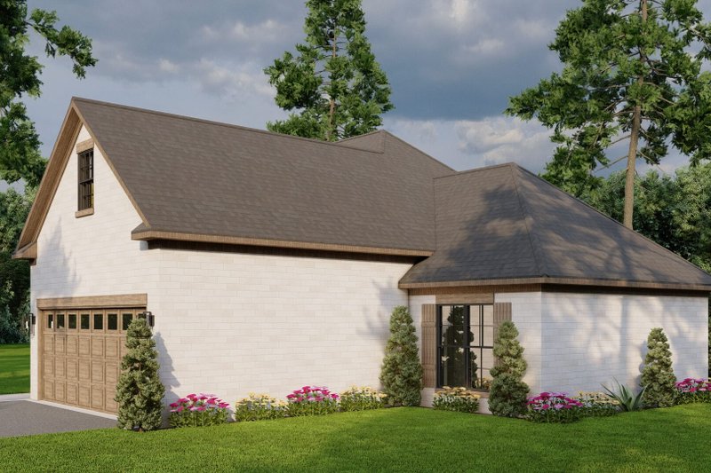 Architectural House Design - Exterior - Other Elevation for Traditional House Plan #923-37 - 4 bed, 3 bath