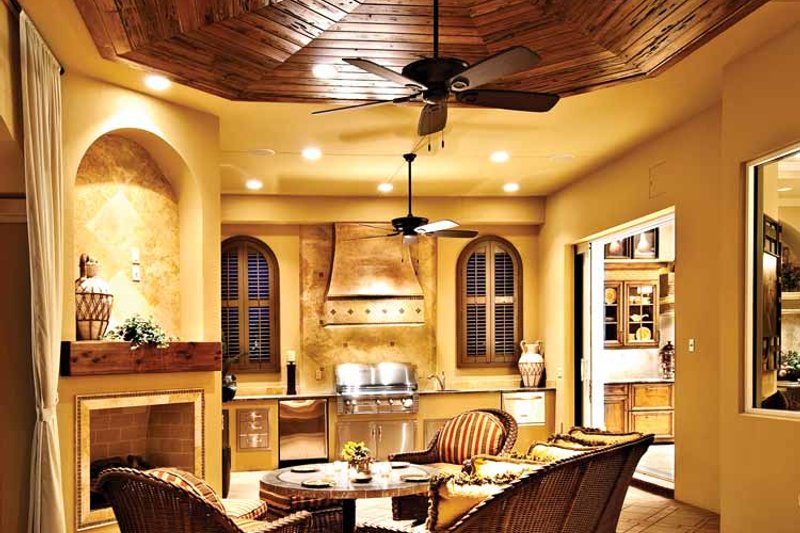 House Design - Exterior - Other Elevation for Mediterranean House Plan #930-440 - 5 bed, 5.5 bath