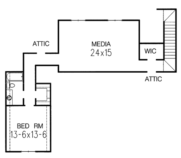 Dream House Plan - Traditional Floor Plan - Other Floor Plan #15-296