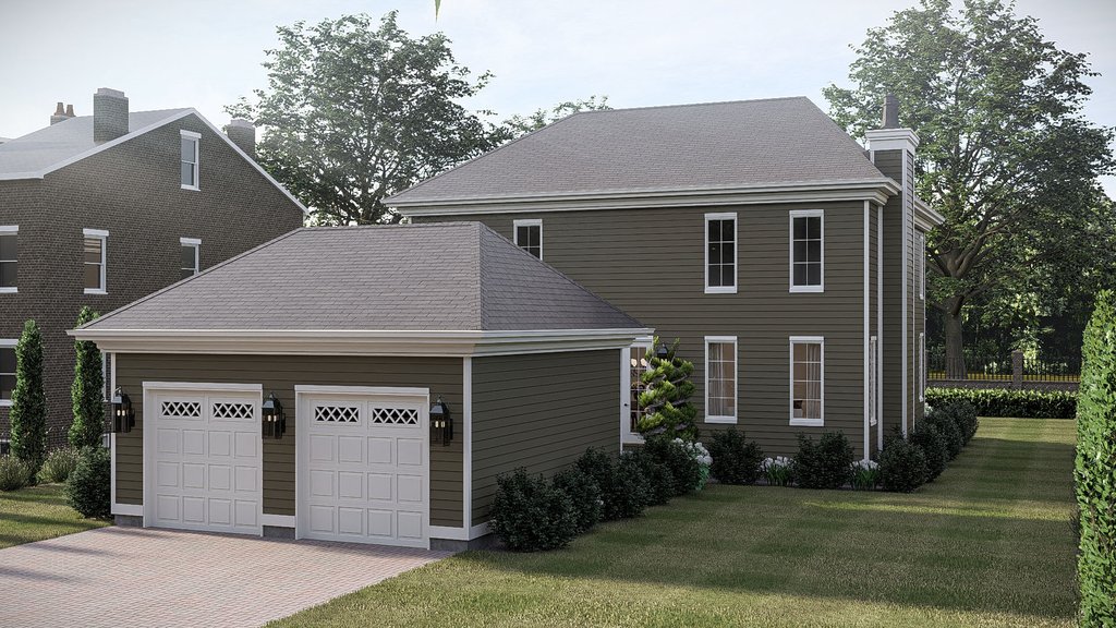 Exterior - Other Elevation 2 for Victorian House Plan #455-776 - 4 bed, 2.5 bath