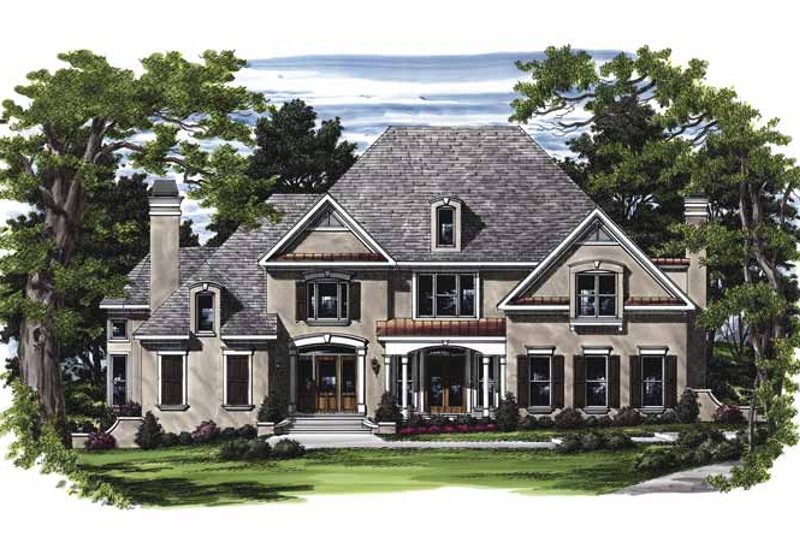 Dream House Plan - Traditional Exterior - Front Elevation Plan #927-445