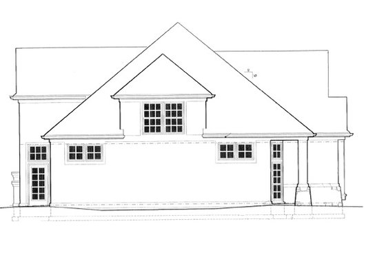 Exterior - Other Elevation for Craftsman House Plan #48-786 - 4 bed, 2.5 bath