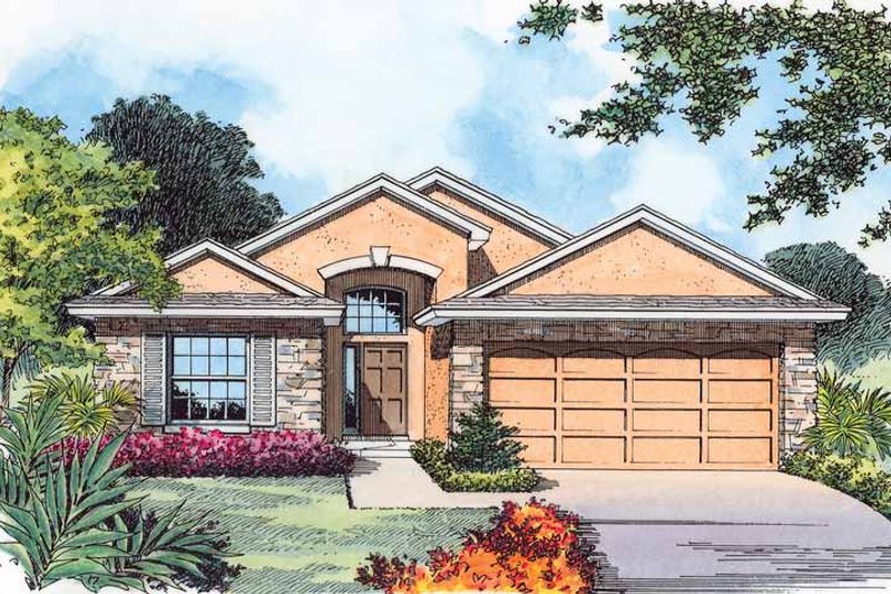 Dream House Plan - Country Exterior - Front Elevation Plan #1015-27