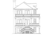 Mediterranean Style House Plan - 3 Beds 2.5 Baths 2520 Sq/Ft Plan #930-79 