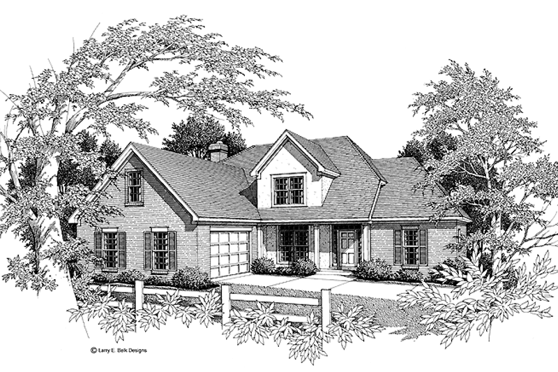 Dream House Plan - Contemporary Exterior - Front Elevation Plan #952-147