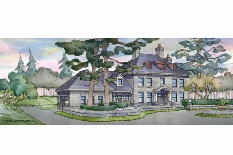 Home Plan - Classical Exterior - Front Elevation Plan #928-240