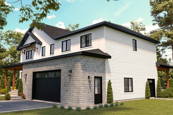 Exterior - Other Elevation for Farmhouse House Plan #23-2752 - 4 bed, 3 bath