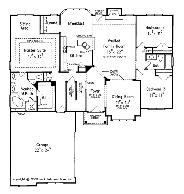 House Design - Country Floor Plan - Main Floor Plan #927-926
