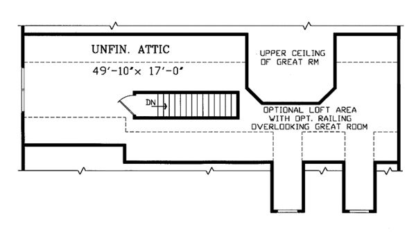 Home Plan - Ranch Floor Plan - Other Floor Plan #314-219
