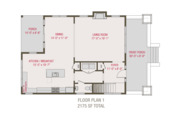 Craftsman Style House Plan - 3 Beds 2.5 Baths 2175 Sq/Ft Plan #461-68 