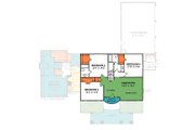 Southern Style House Plan - 4 Beds 3.5 Baths 3270 Sq/Ft Plan #20-341 
